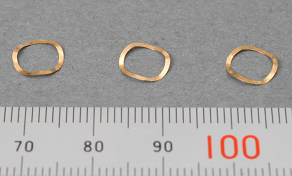 携帯電話カメラレンズモジュール ウエーブワッシャー