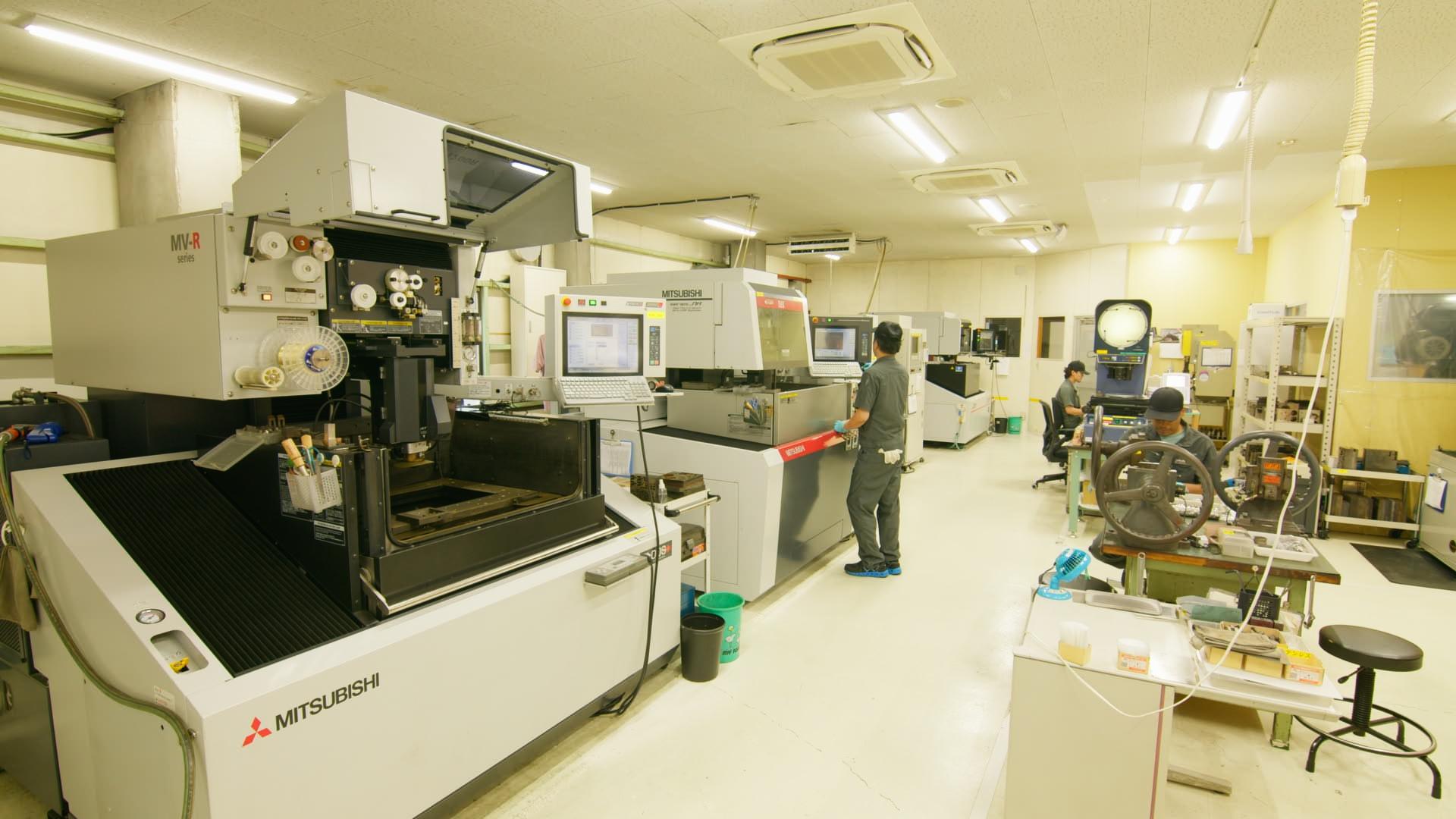 豊富な加工機械で柔軟に対応します